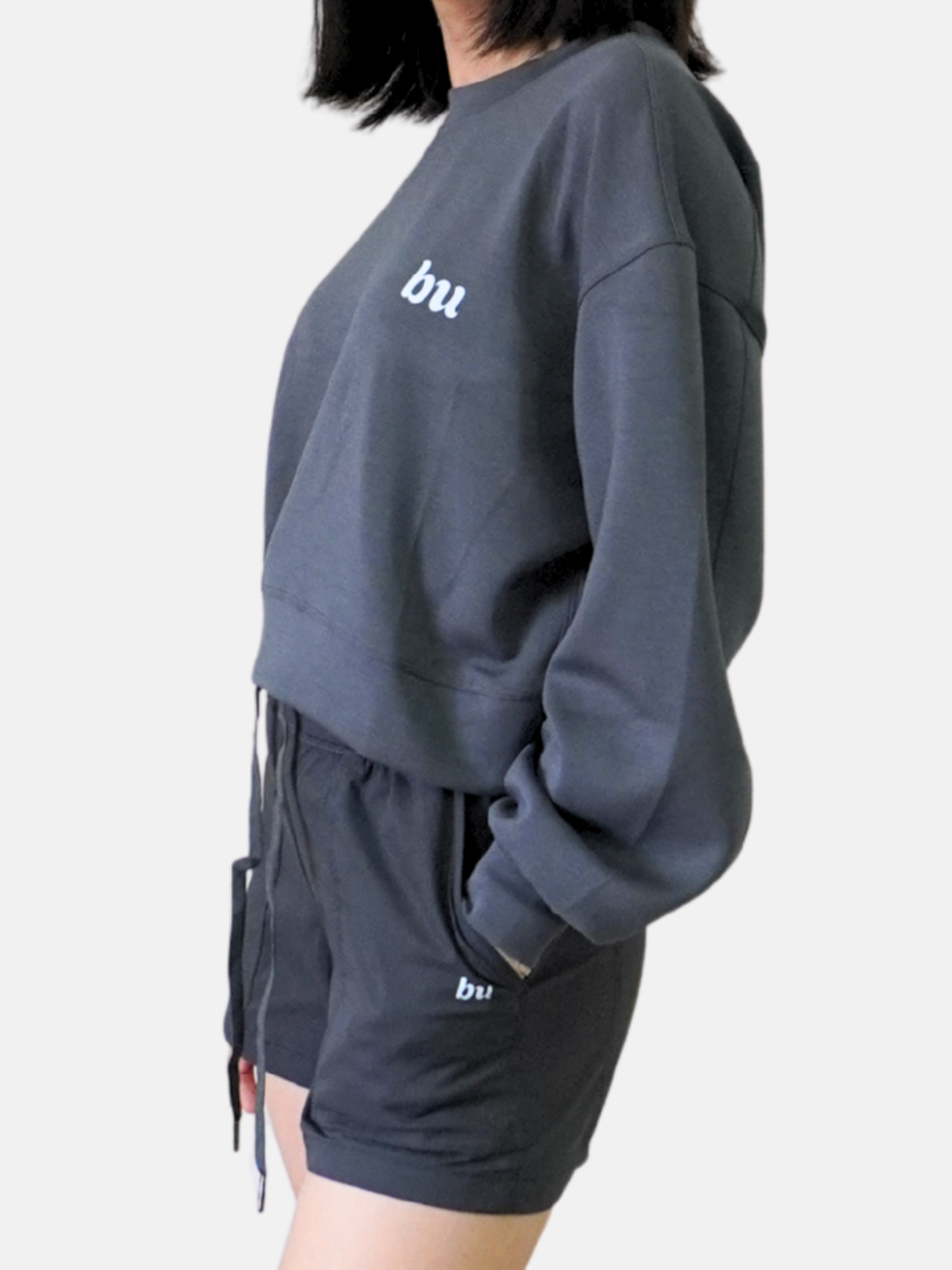 Cropped Crewneck Sweatshirt