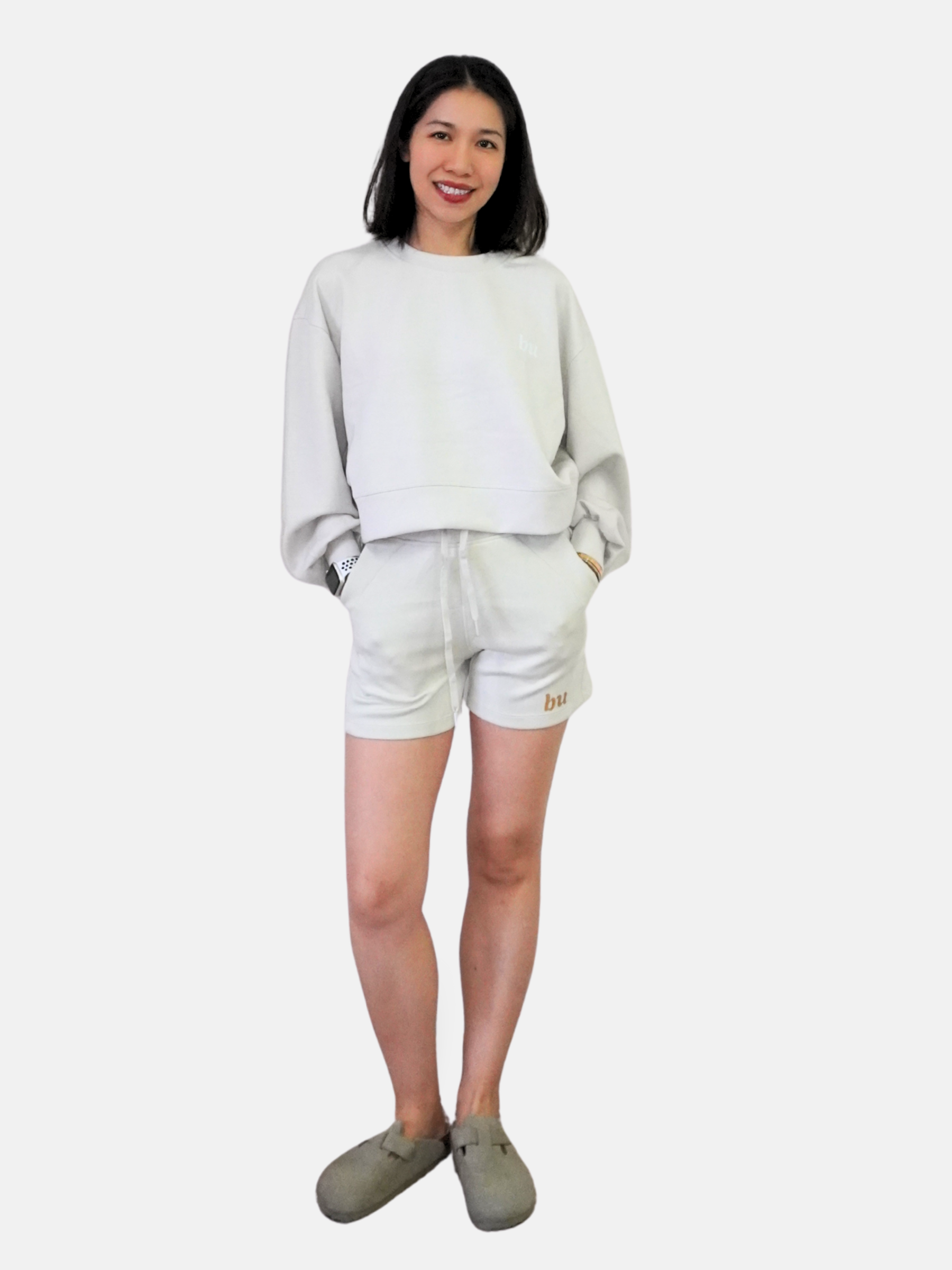 Cropped Crewneck Sweatshirt