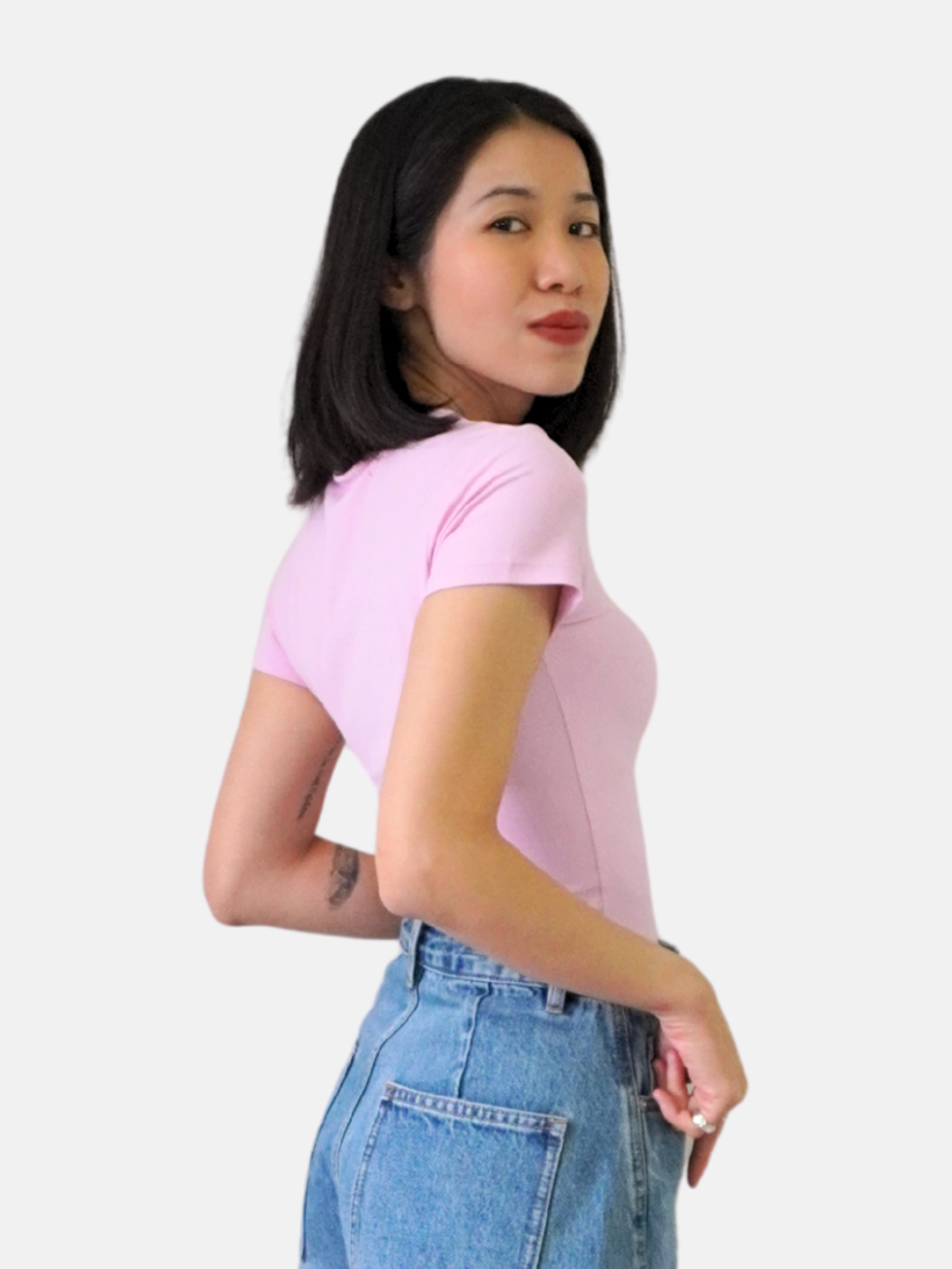 Smooth Fit Crew Neck Tee