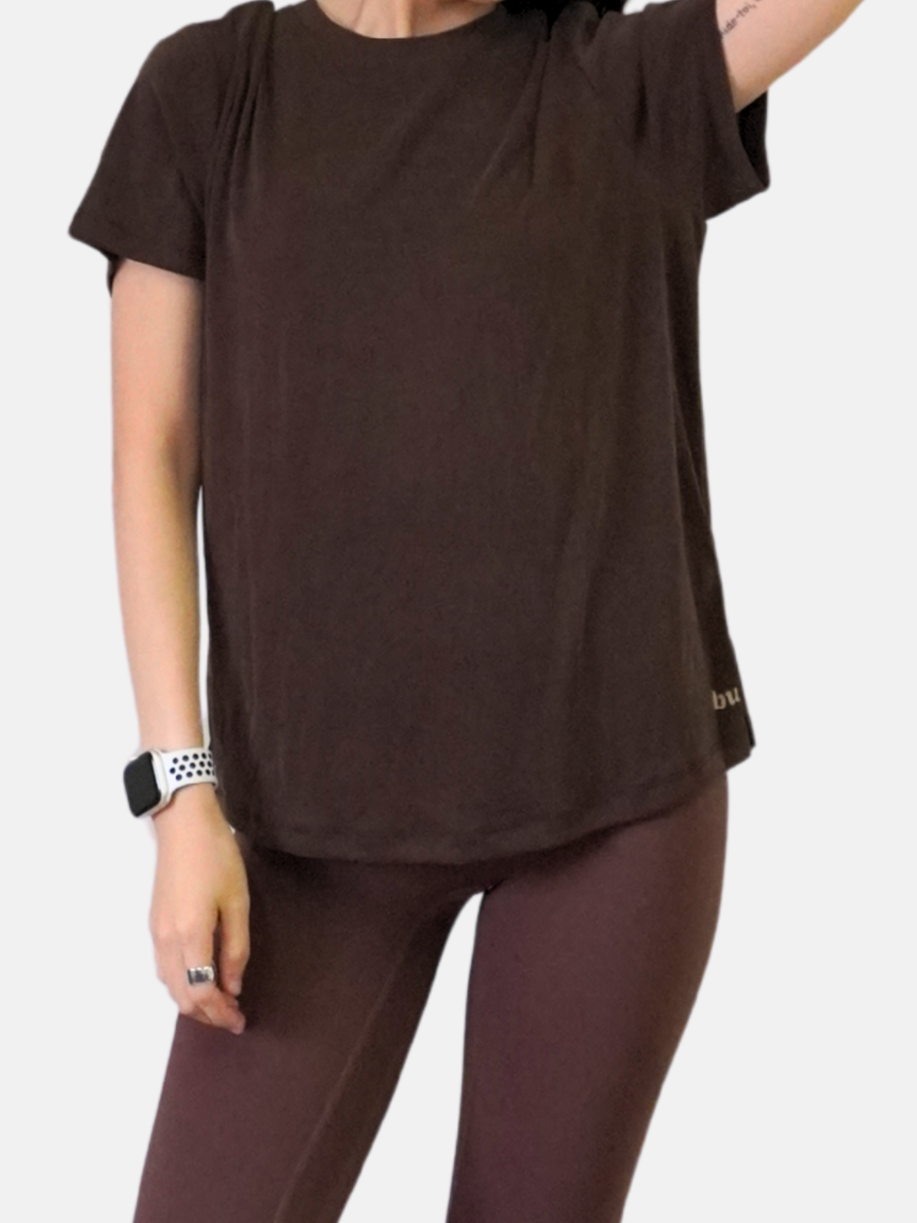 Modal Relaxed Crew Neck Tee
