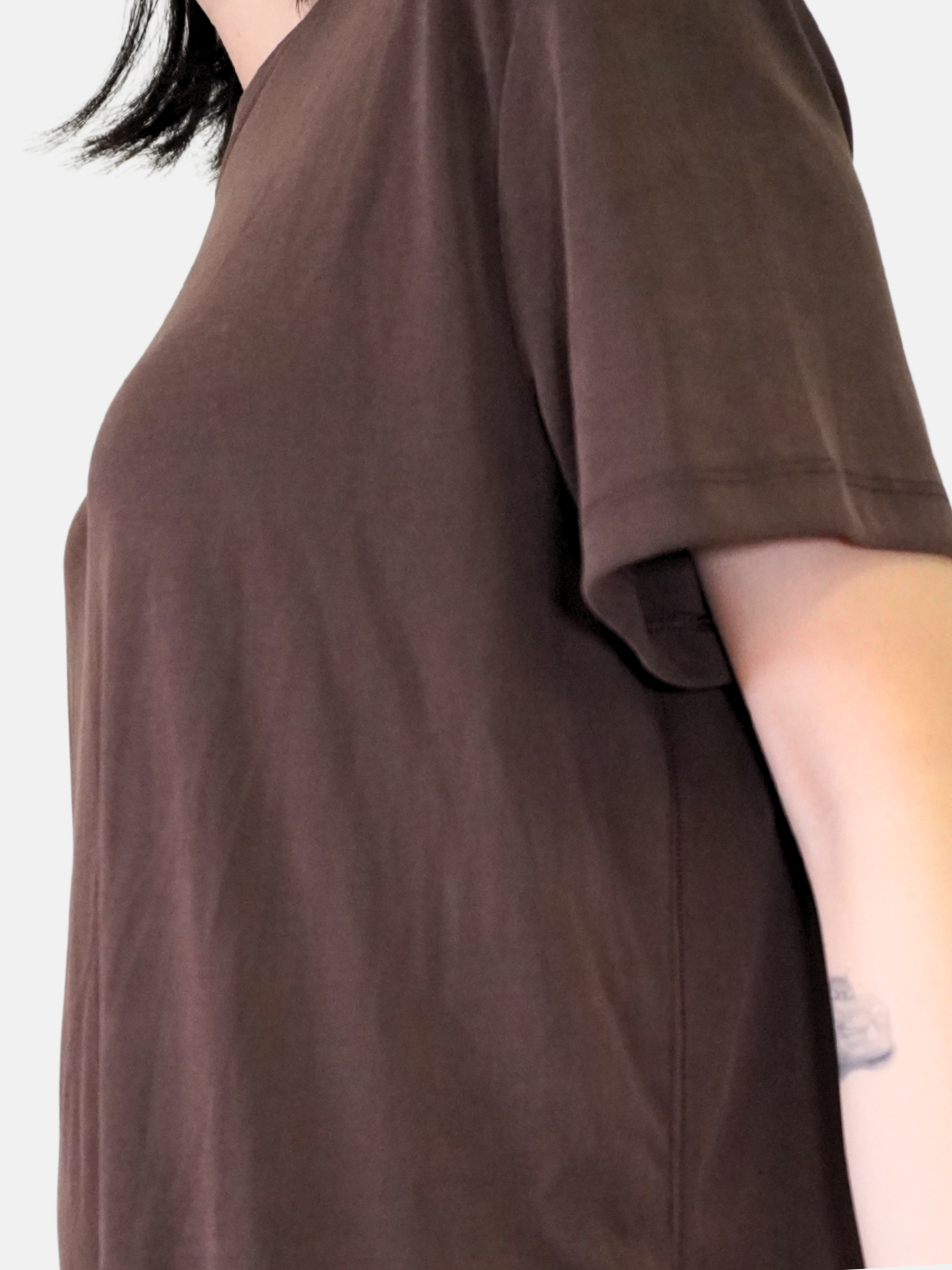 Modal Relaxed Crew Neck Tee