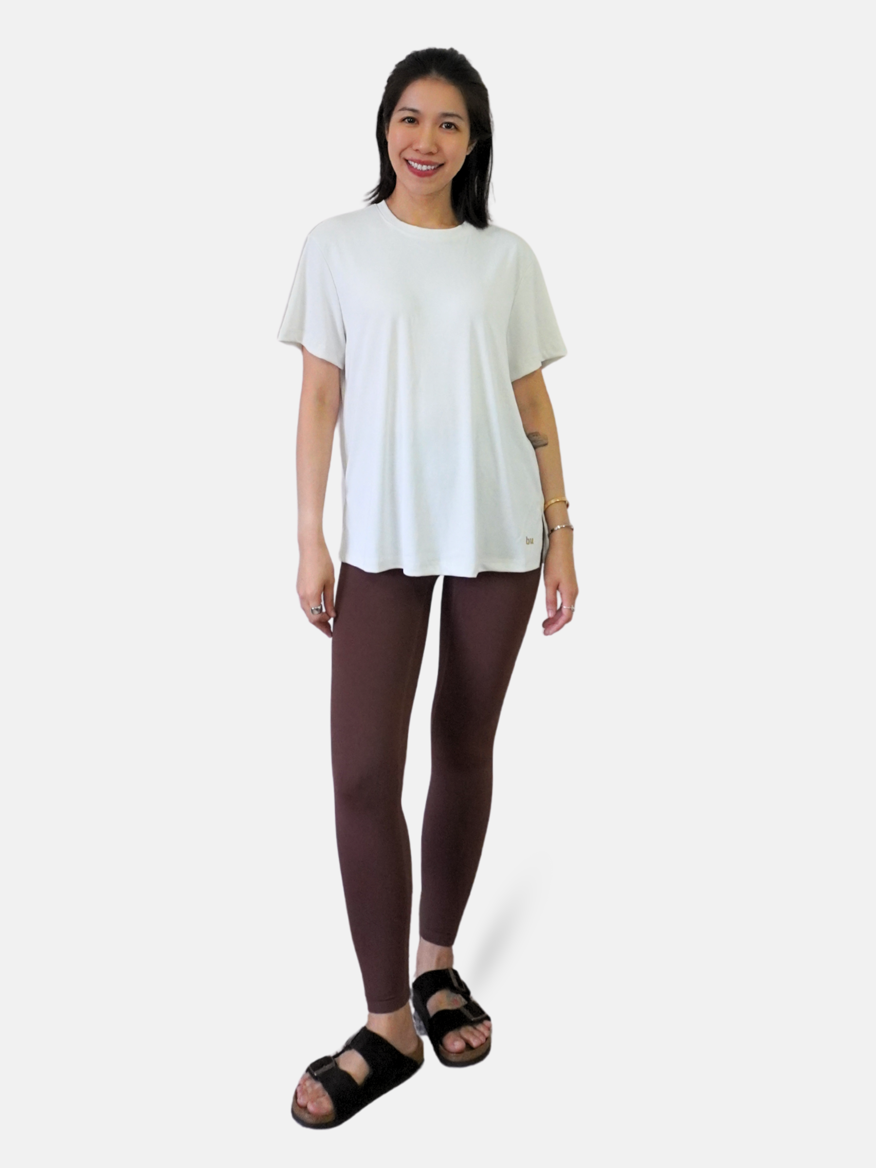 Modal Relaxed Crew Neck Tee