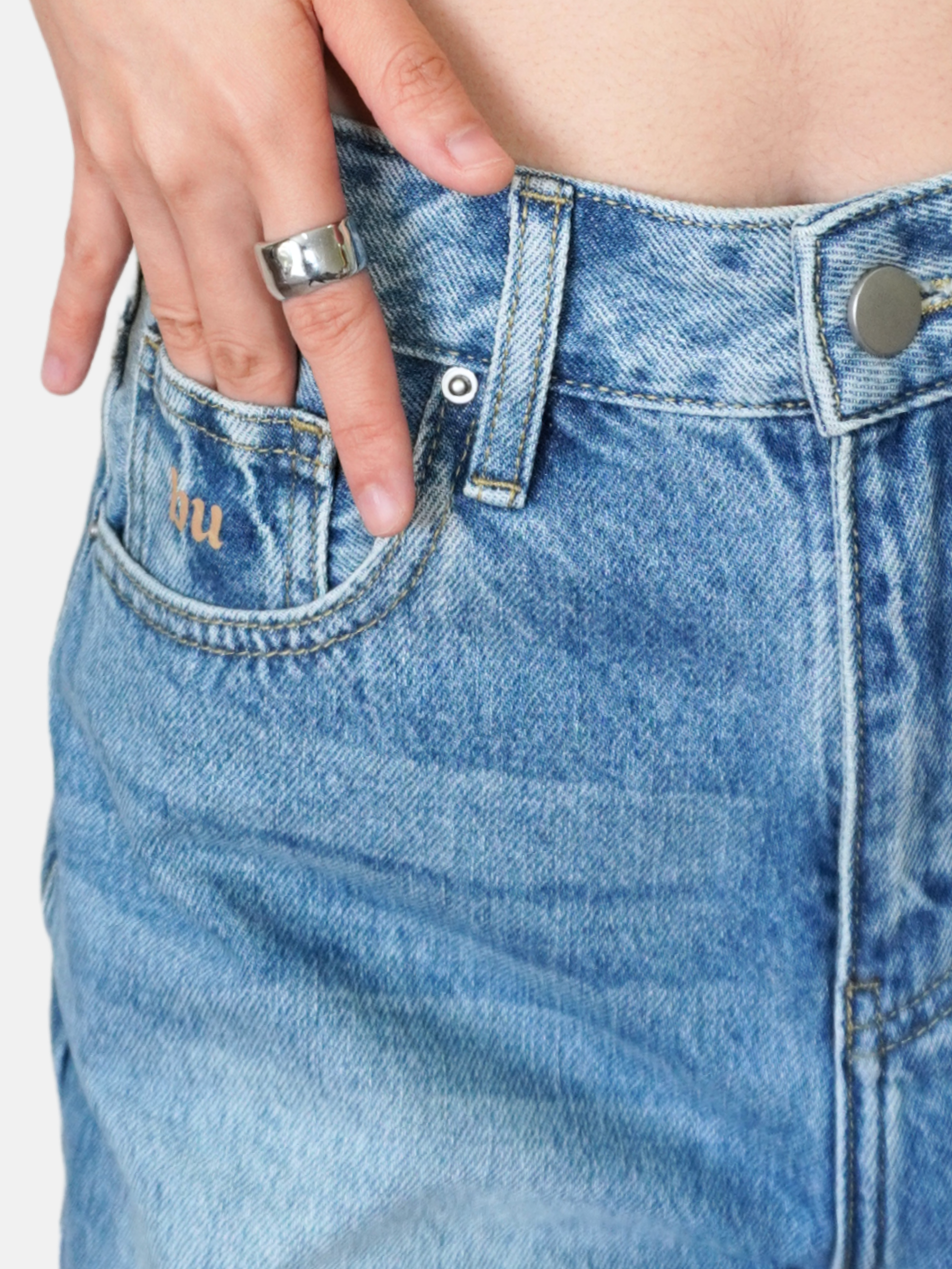 The A-Line Denim Short