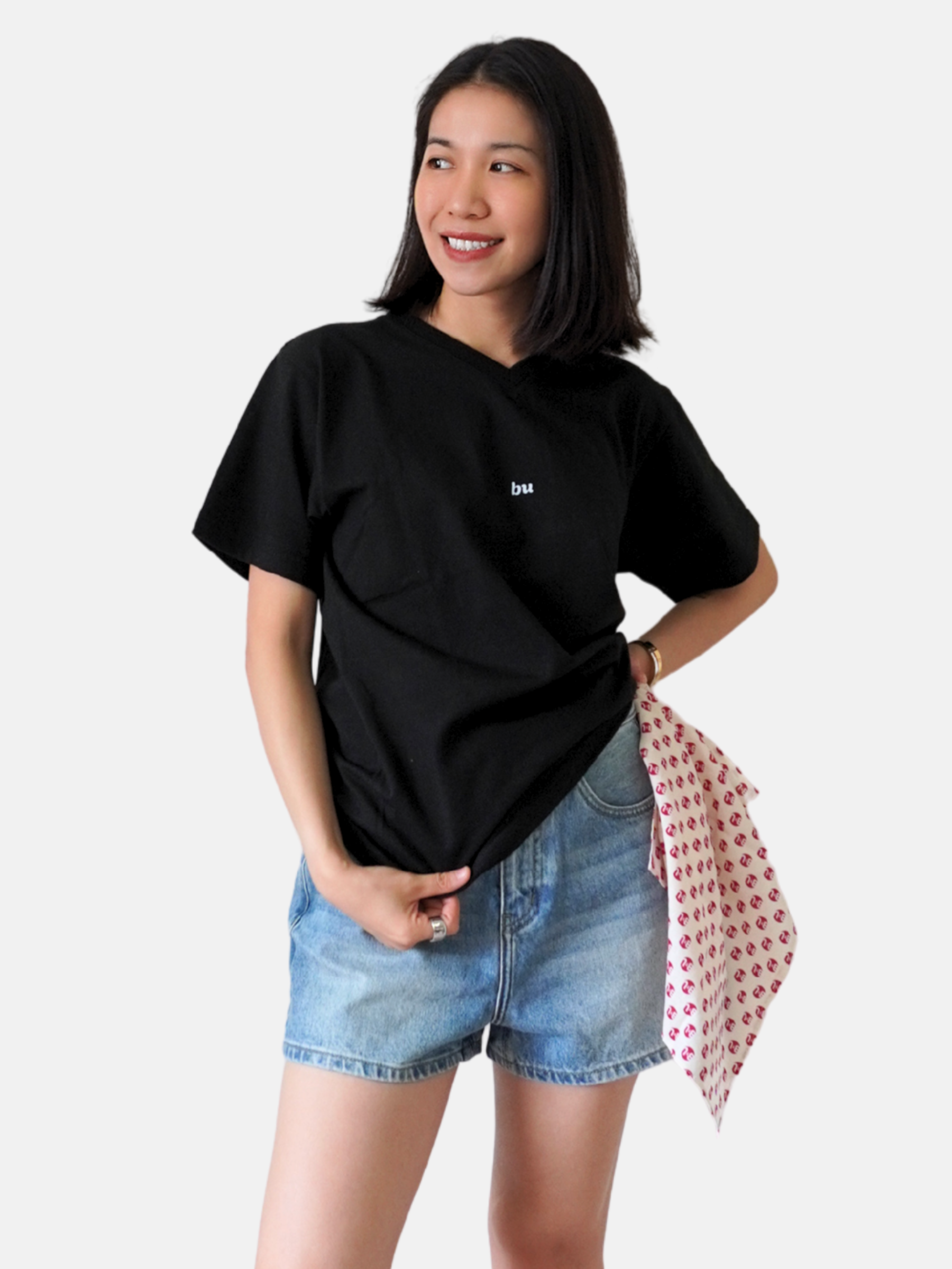 The A-Line Denim Short