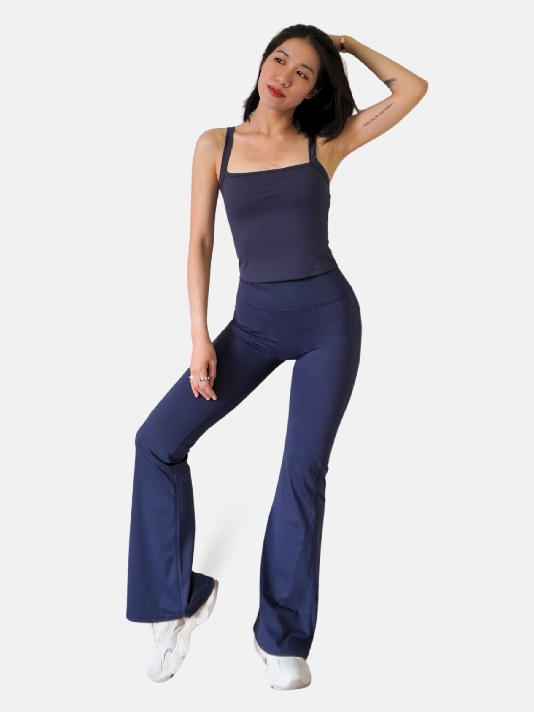 High-Waist Flare Legging