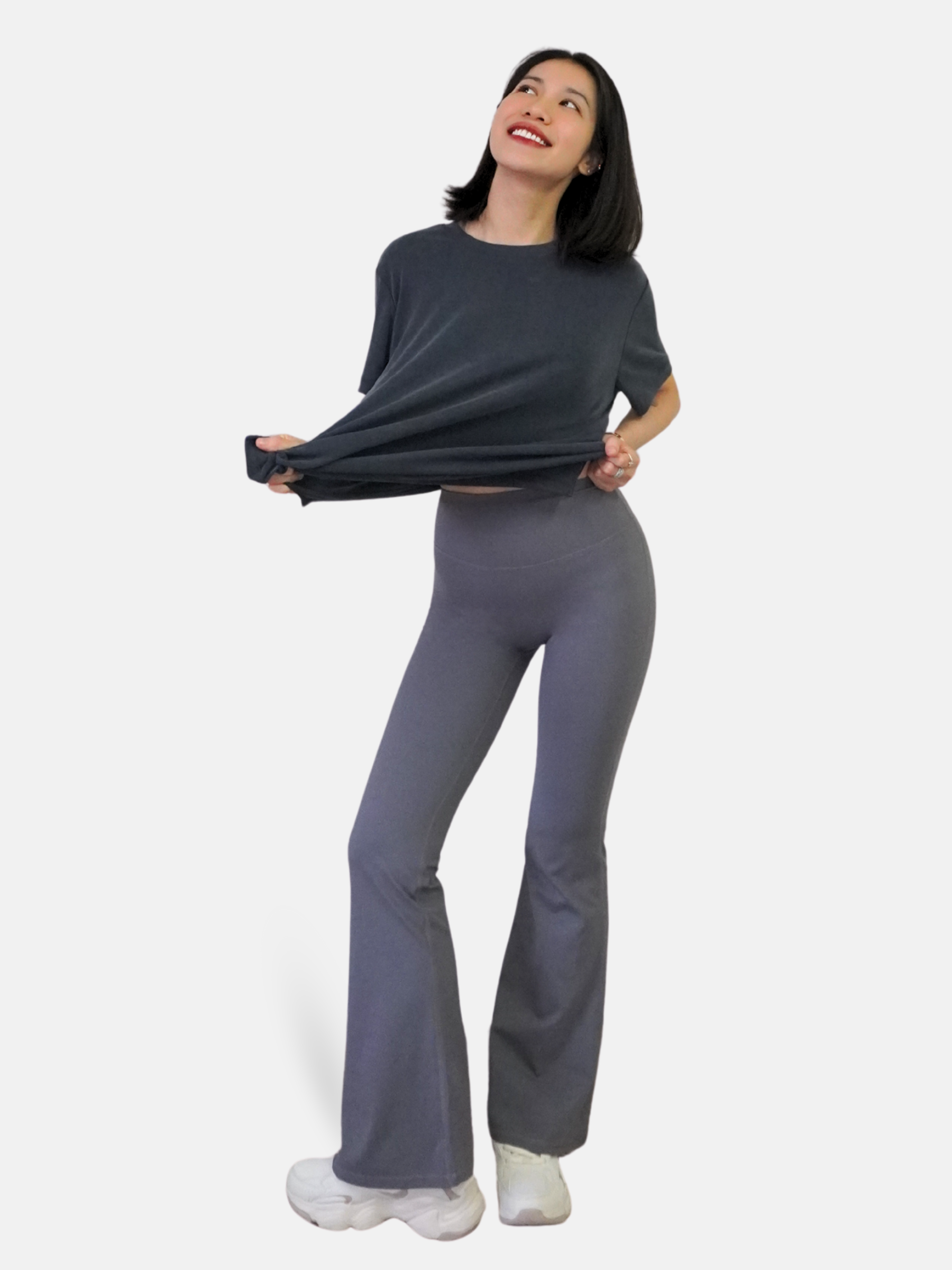 High-Waist Flare Legging