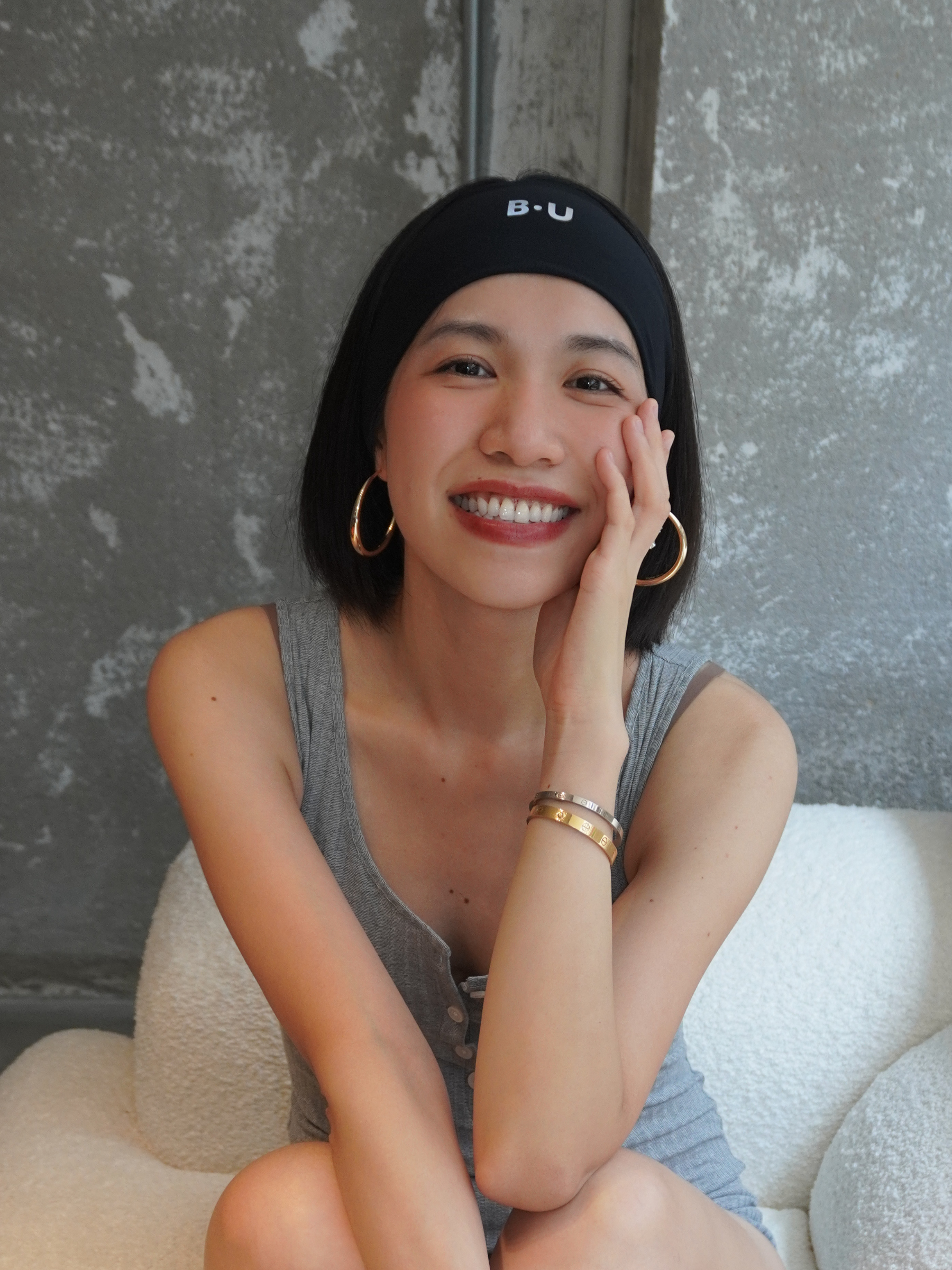 Silicone-Lined Headband