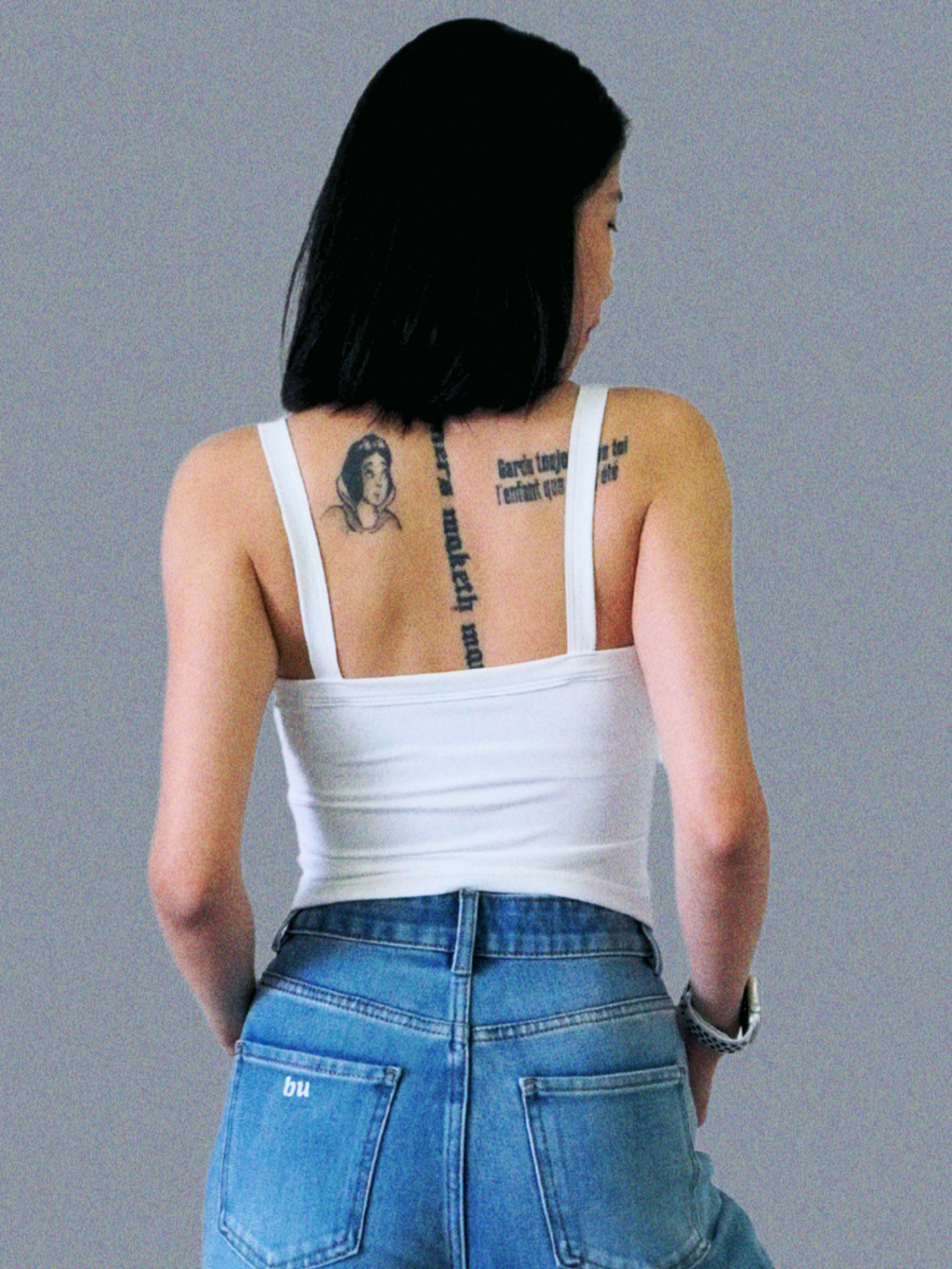 Square-Neck Bra Tank