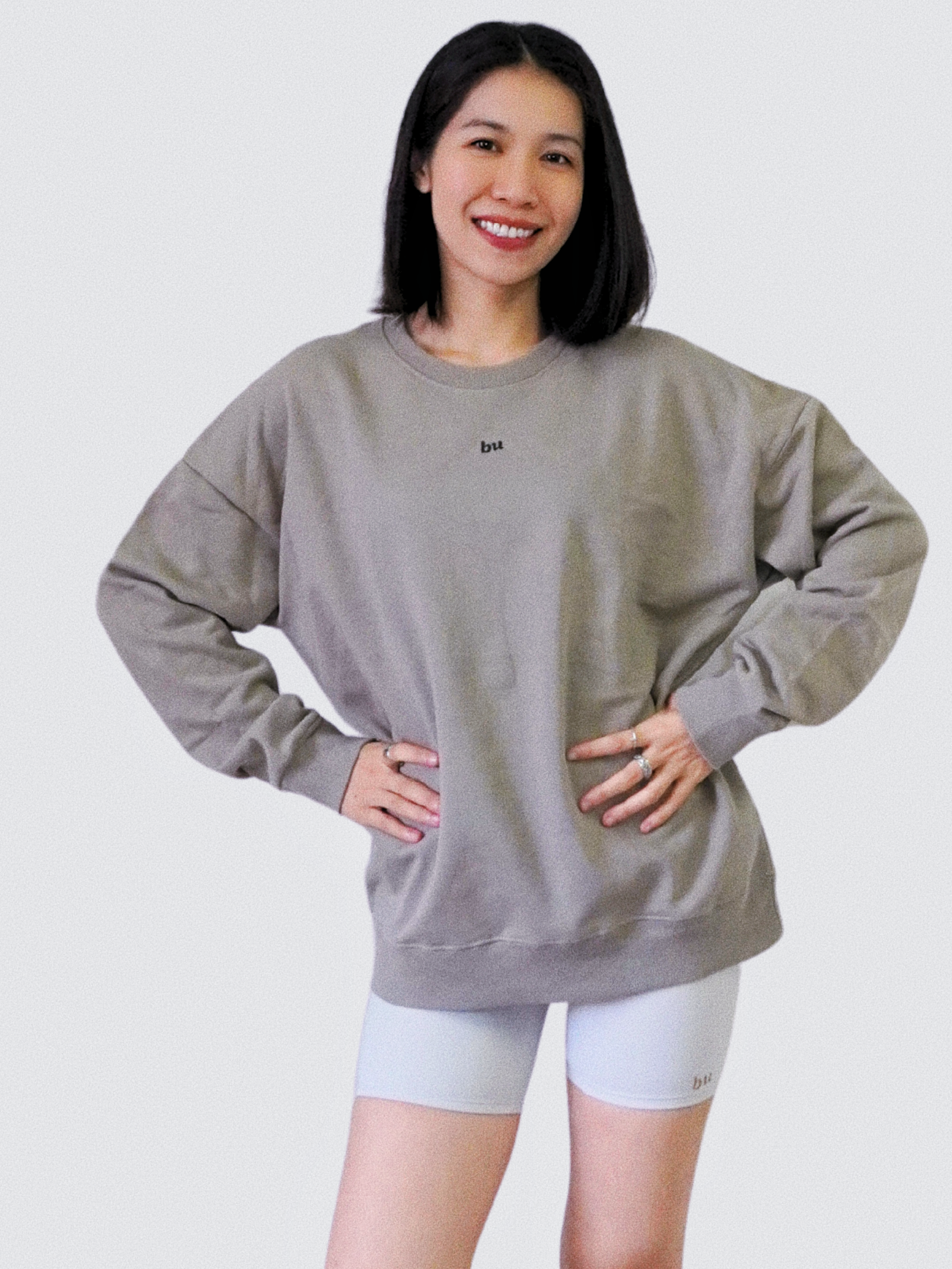Oversized Crewneck Sweatshirt