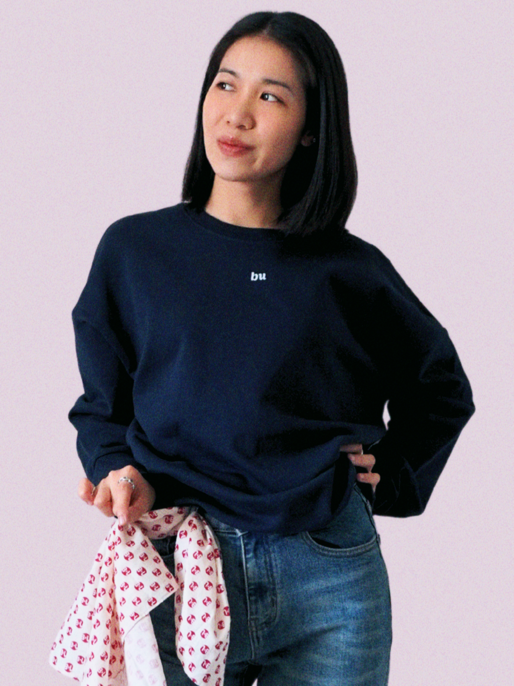 Oversized Crewneck Sweatshirt
