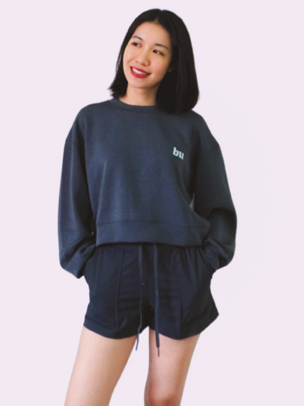 Cropped Crewneck Sweatshirt