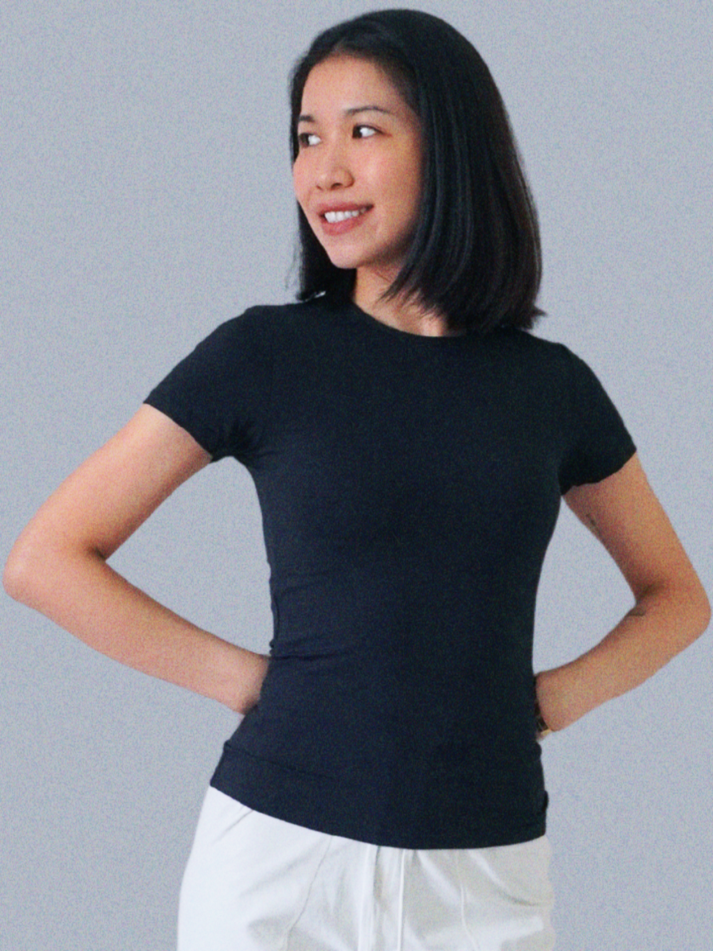 Smooth Fit Crew Neck Tee