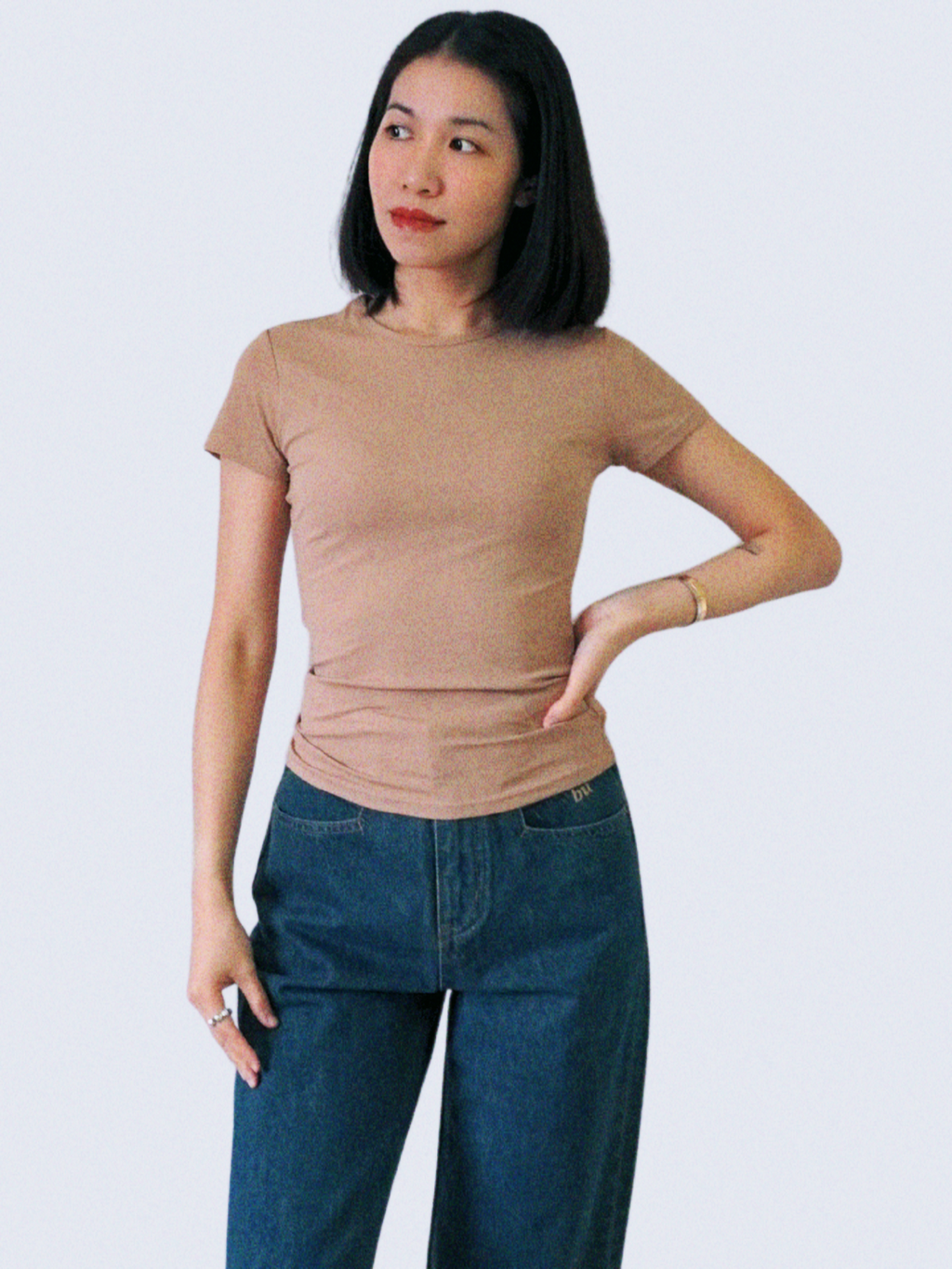 Smooth Fit Crew Neck Tee