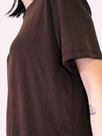 Modal Relaxed Crew Neck Tee