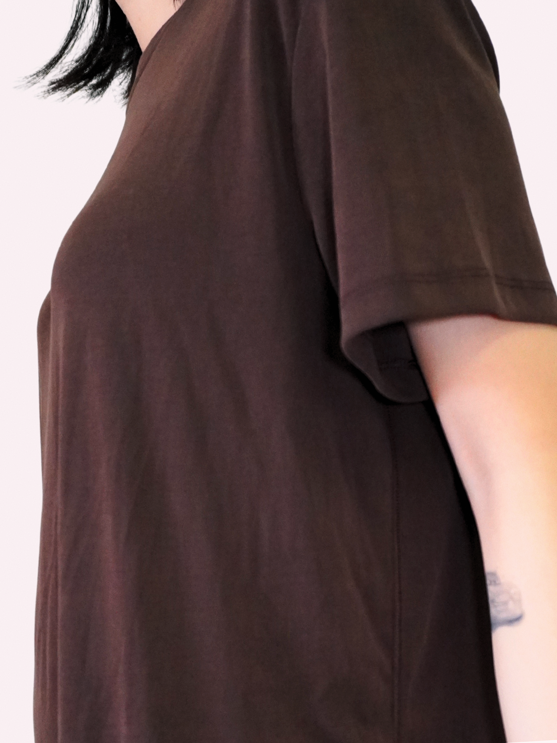 Modal Relaxed Crew Neck Tee