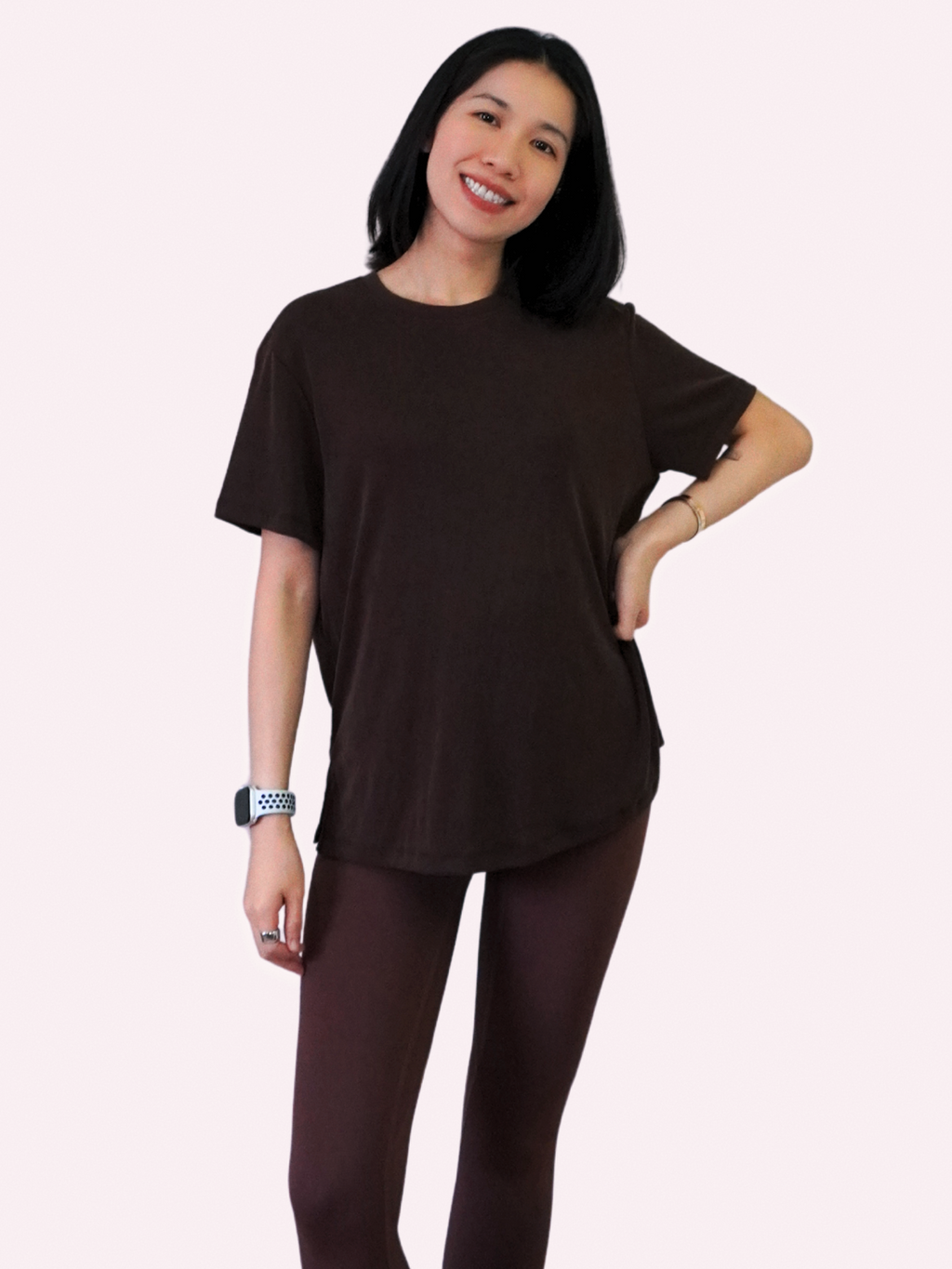 Modal Relaxed Crew Neck Tee