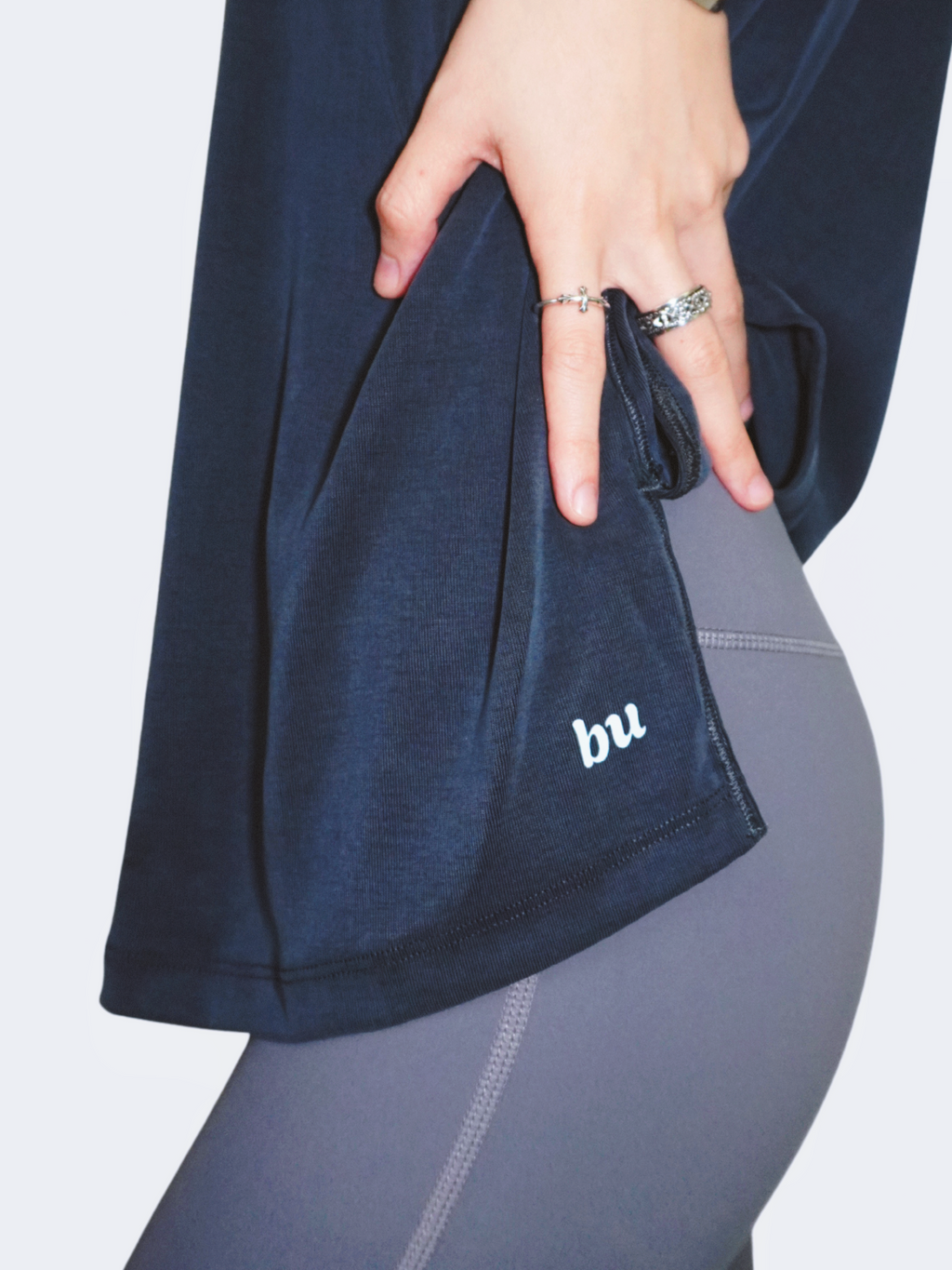 Modal Relaxed Crew Neck Tee