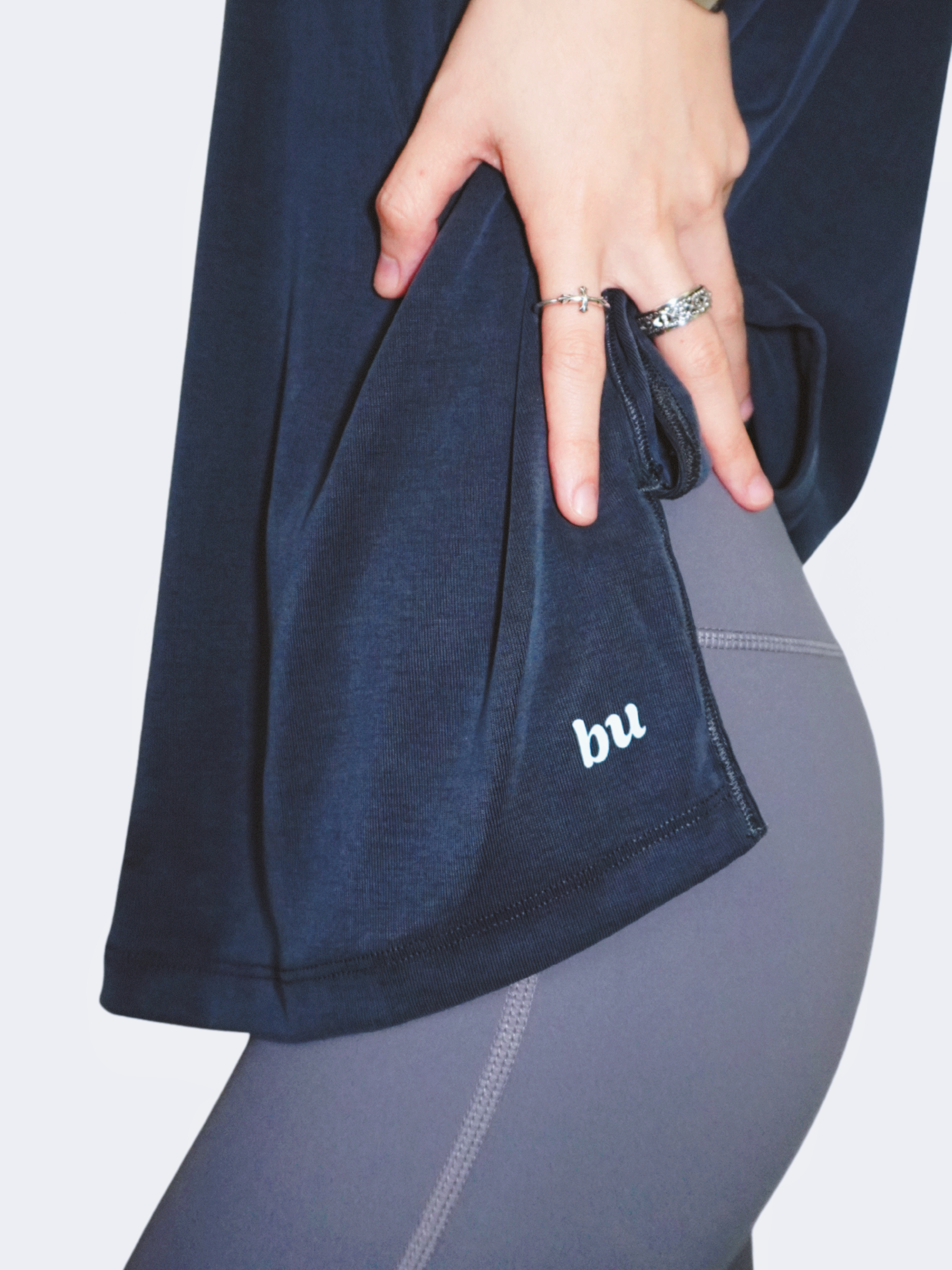 Modal Relaxed Crew Neck Tee