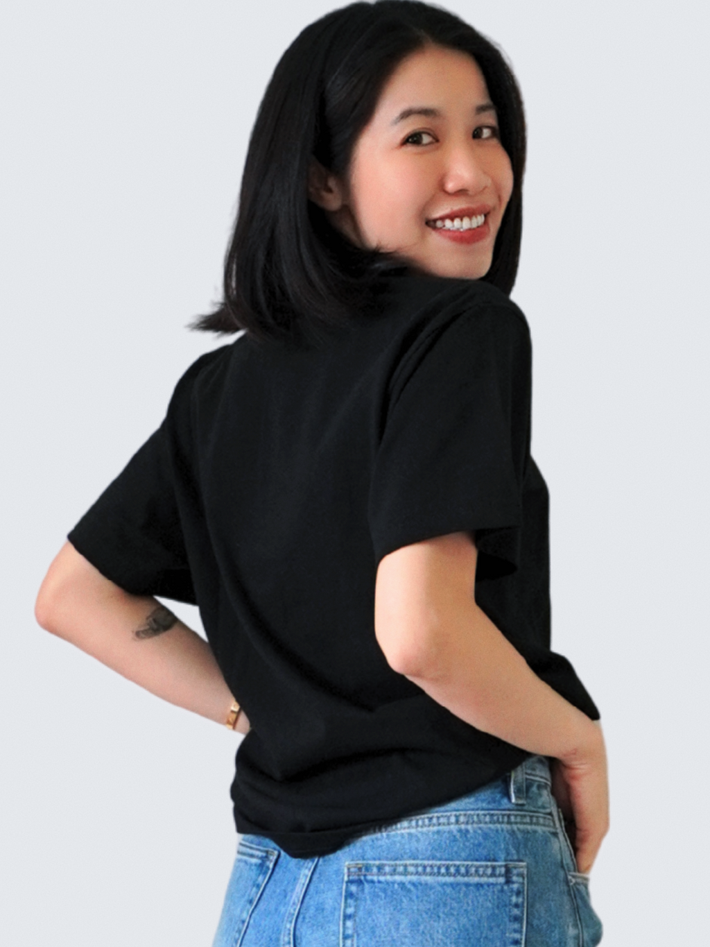 Essential Cotton V-Neck Tee