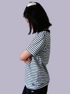 Striped Crew Neck Tee