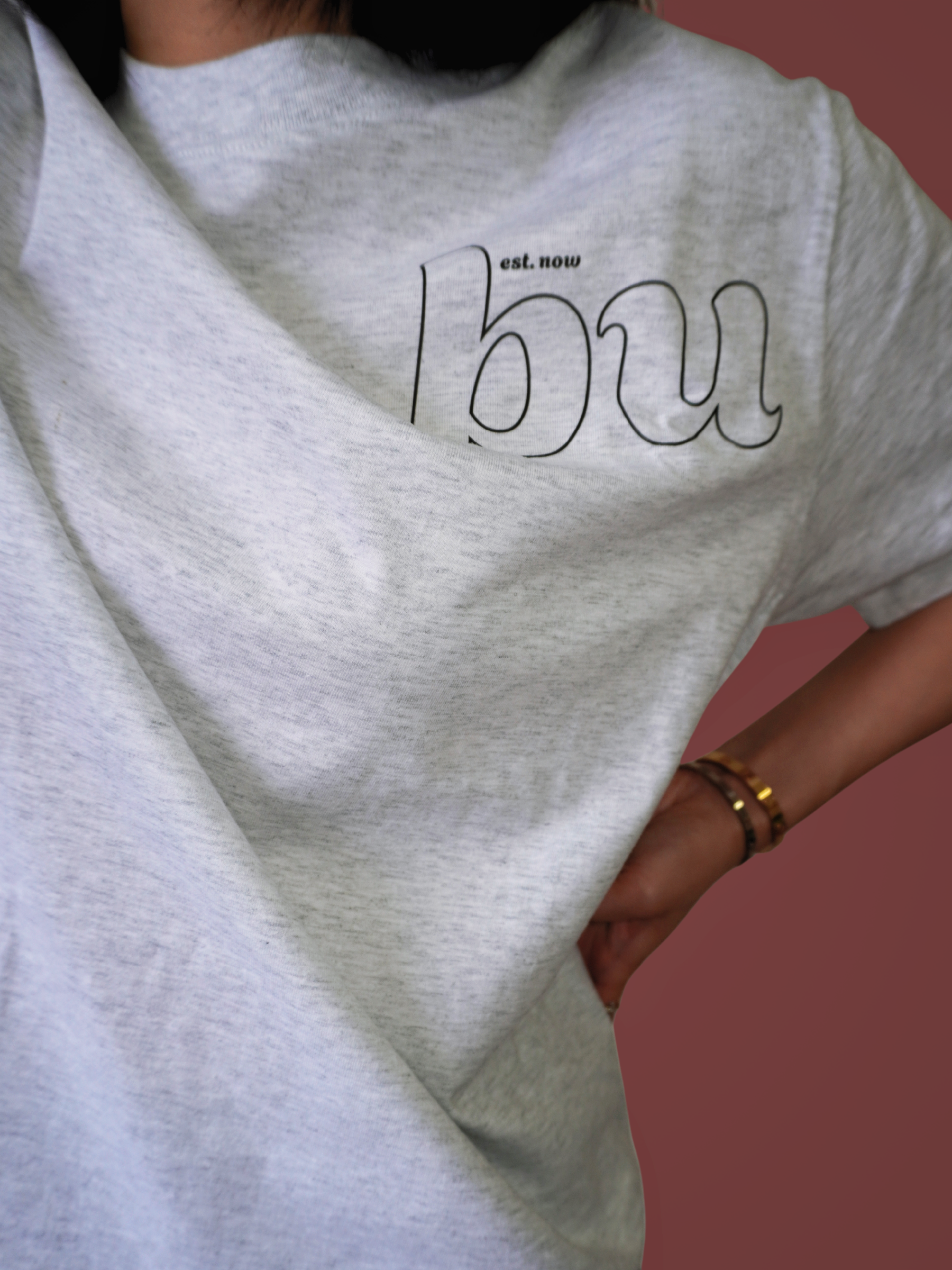 Oversized Unisex Crew Neck Tee