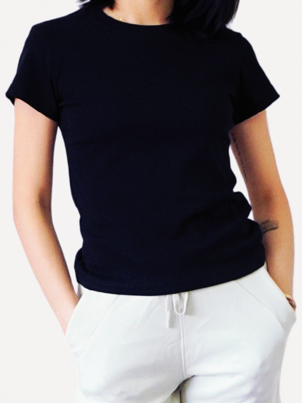 Essential Cotton Short Sleeve Crew Neck Tee