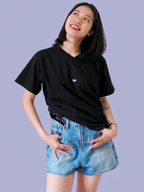 The A-Line Denim Short