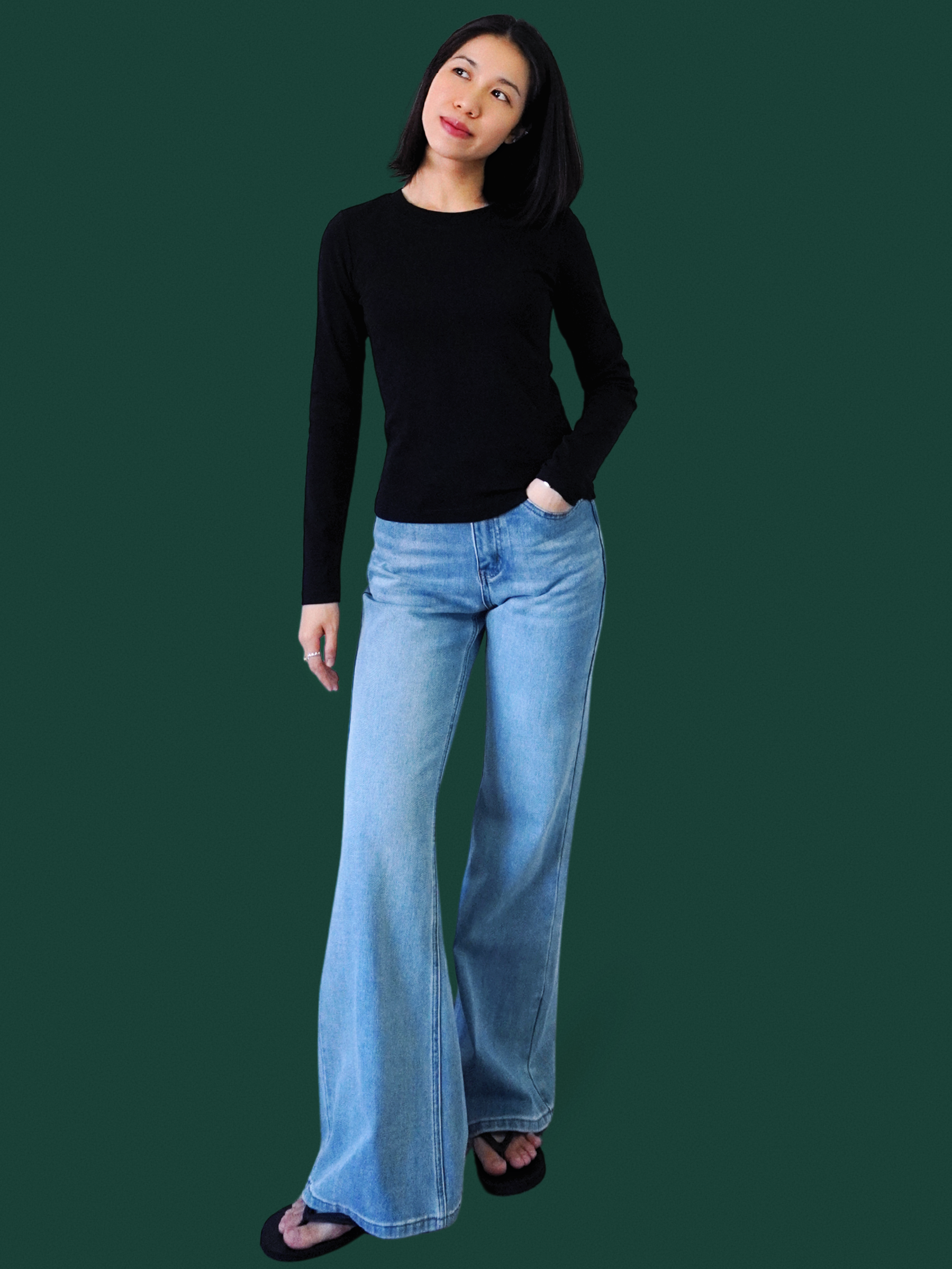The High-Waist Flare Jean