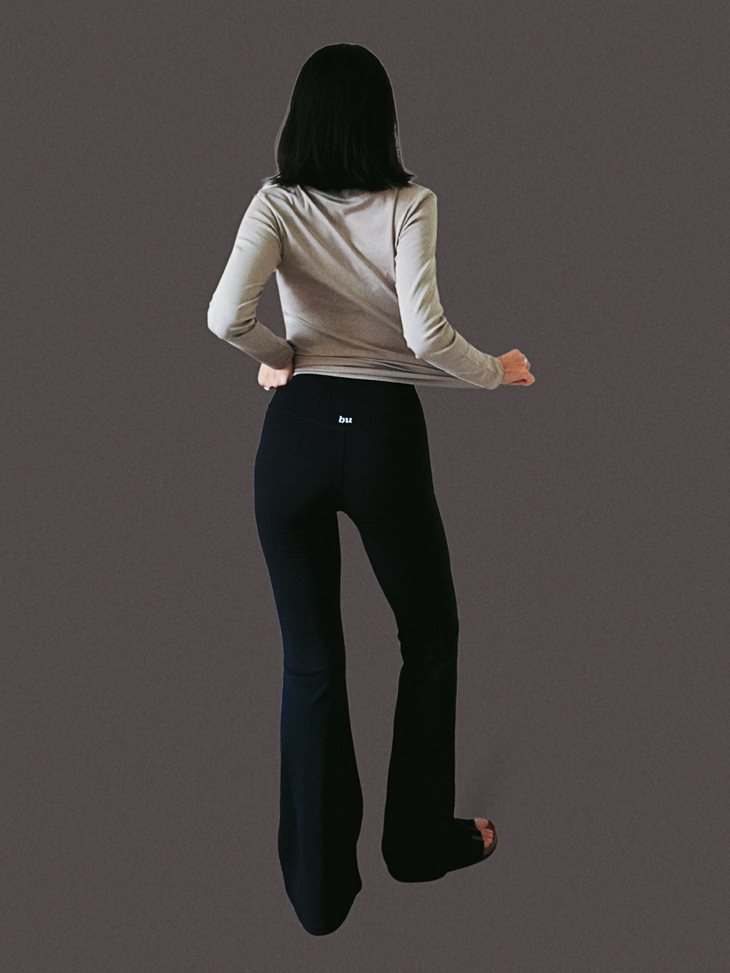 High-Waist Flare Legging