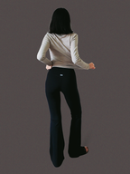 High-Waist Flare Legging